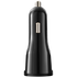 CANYON car charger C-033 2.4A/USB-A built-in Lightning Black