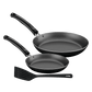 Tramontina 3pc. Frying Pan Set (20, 26cm, Spatula)- Chelsea (Non-Stick)