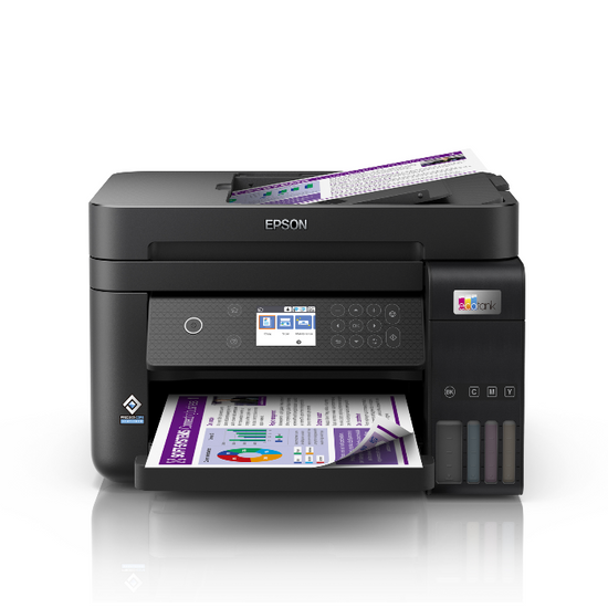 Epson L6270 EcoTank, A4, 3 in 1, Wi-Fi, ADF, Double Sided Printing, Printer