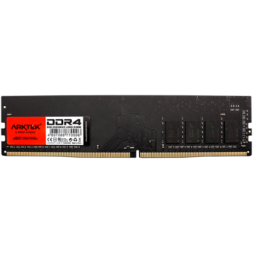 Arktek Memory 8GB DDR4 PC-3200 DIMM RAM Module for PC Desktop