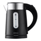 Mellerware Kettle Double Wall Cordless Stainless Steel Black 0.8L 800-900W Siena Compact 22008