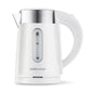 Mellerware Kettle Double Wall Cordless Stainless Steel White 0.8L 800-900W Siena Compact 22008WH