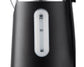 Mellerware Kettle Double Wall Cordless Stainless Steel Black 0.8L 800-900W Siena Compact 22008