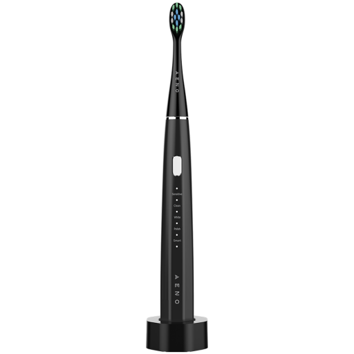 AENO DB2S Smart Sonic Electric Toothbrush, 46000 RPM, IPX7, Black