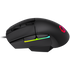 LORGAR Jetter 357, gaming mouse, Optical Gaming Mouse with 6 programmable buttons, Pixart ATG4090 sensor, DPI can be up to 8000, 30 million times key life, 1.8m PVC USB cable, Matt UV coating and RGB lights with 4 LED flowing mode, size:124.90*71.65*