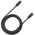 CANYON UC-44, cable, U4-CC-5A1M-E, USB4 TYPE-C to TYPE-C cable assembly 40G 1m 5A 240W(ERP) with E-MARK, CE, ROHS, black