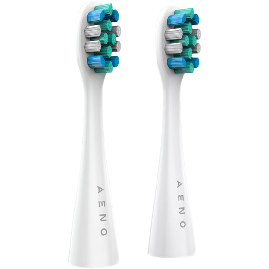 AENO Replacement Toothbrush Heads White 2 Piece ADBTH1-2