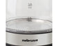 Mellerware Kettle 360 Degree Cordless Glass Silver 1.8L 2200W Azure 22300B