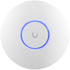 UBIQUITI U6+, WiFi 6, 4 spatial streams, 140 m² (1,500 ft²) coverage, 300+ connected devices, Powered using PoE, GbE uplink.