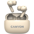 CANYON headset OnGo TWS-10 ANC+ENC Beige