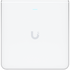 UBIQUITI U6 Enterprise In-Wall, 10 spatial streams, 115 m² (1,250 ft²) coverage, 600+ connected devices, Powered using PoE+/PoE++, (4) GbE ports with (1) PoE output, 2.5 GbE uplink.