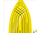 Mellerware Iron Steam / Dry / Spray Ceramic Yellow 250Ml 2000W "Ra" 23220Y