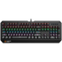CANYON Hazard GK-6, Wired multimedia gaming keyboard with lighting effect, 108pcs rainbow LED, Numbers 104keys, EN double injection layout, cable length 1.8M, 450.5*163.7*42mm, 0.90kg, color black