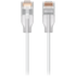 Ubiquiti UACC-Cable-Patch-EL-3M-W Nano-thin patch cable with 2.5 GbE support designed to show Etherlightin™ effects