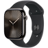 Apple Watch Series 10 GPS + Cellular 46mm Slate Titanium Case with Black Sport Band - S/M,Model A3003