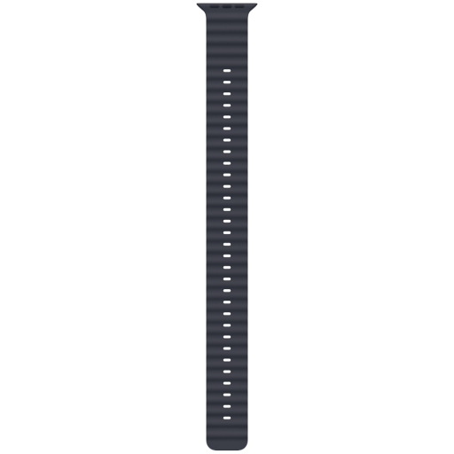 Apple 49mm Navy Ocean Band Extension - Natural Titanium Finish