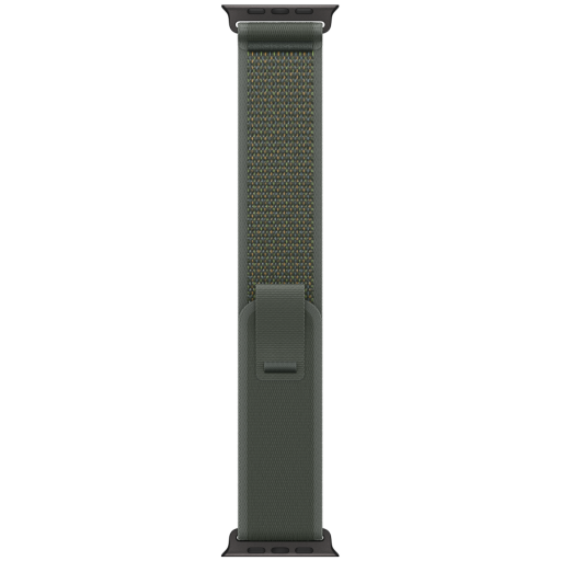 Apple 49mm Green Trail Loop - M/L - Black Titanium Finish