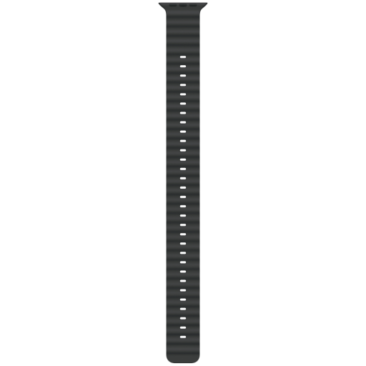 Apple 49mm Black Ocean Band Extension - Black Titanium Finish