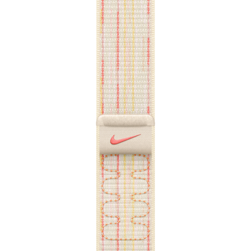 Apple 46mm Starlight/Pink Nike Sport Loop