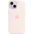Apple iPhone 15 Silicone Case with MagSafe - Light Pink,Model A3123