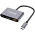 CANYON hub DS-4 3in1 USB-C Grey