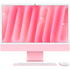 Apple 24-inch iMac with Retina 4.5K display: Apple M4 chip with 10‑core CPU and 10‑core GPU, 16GB, 512GB SSD - Pink,Model A3137