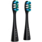 AENO Replacement Toothbrush Heads 2 Piece Black  ADBTH2-1