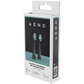 AENO Replacement Toothbrush Heads 2 Piece Black  ADBTH2-1