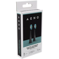 AENO Replacement Toothbrush Heads 2 Piece Black  ADBTH2-1