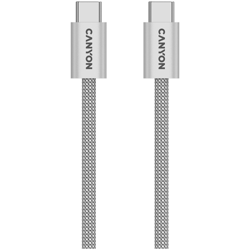 CANYON cable OnWire 60MG C-C 60W Magnet Braided 1m Light Grey