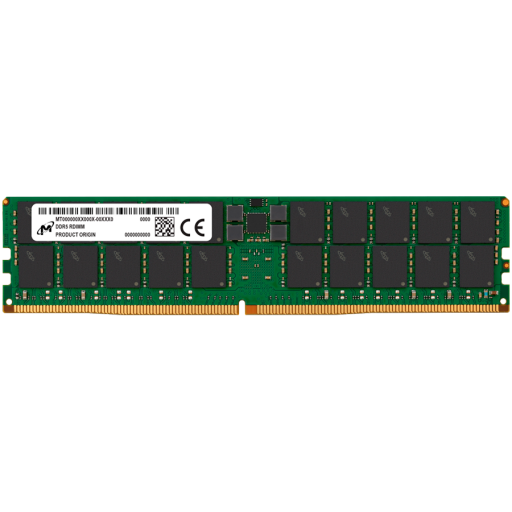 Micron DDR5 RDIMM 16GB 1Rx8 5600MHz CL46 (16Gbit) (Single Pack)