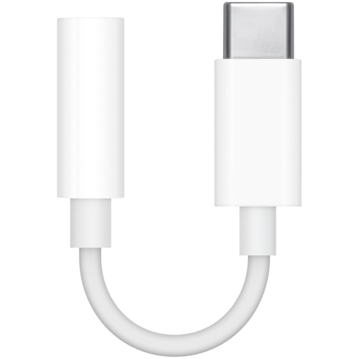 Apple USB-C to 3.5 mm Headphone Jack Adapter,Model A2155