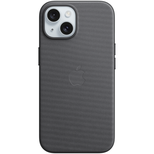 Apple iPhone 15 FineWoven Case with MagSafe - Black,Model A3132