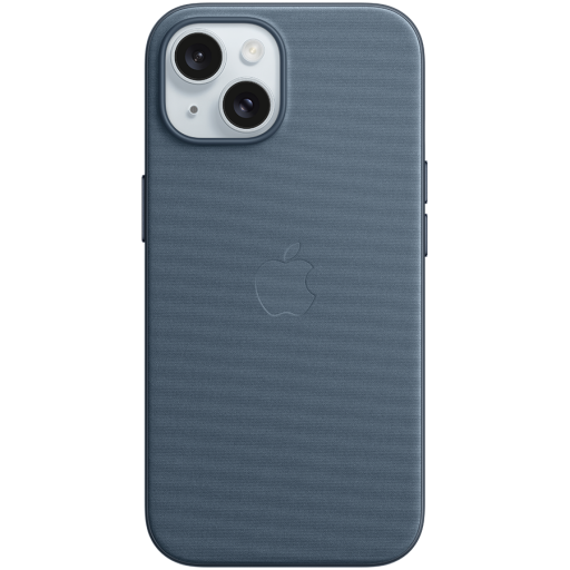 Apple iPhone 15 FineWoven Case with MagSafe - Pacific Blue,Model A3132