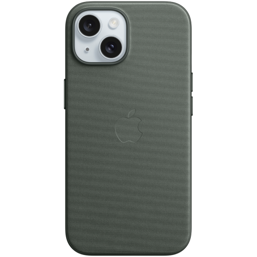 Apple iPhone 15 FineWoven Case with MagSafe - Evergreen,Model A3132