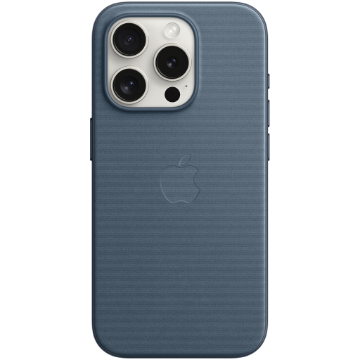 Apple iPhone 15 Pro FineWoven Case with MagSafe - Pacific Blue,Model A3134