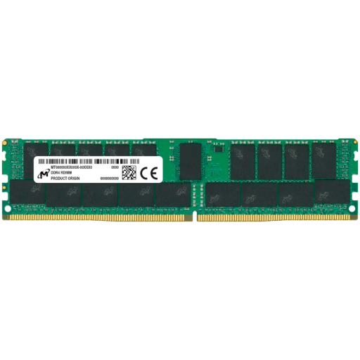 Micron DDR4 RDIMM 16GB 2Rx8 3200 CL22 (8Gbit) (Single Pack)