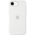 Apple iPhone 16e Silicone Case – White