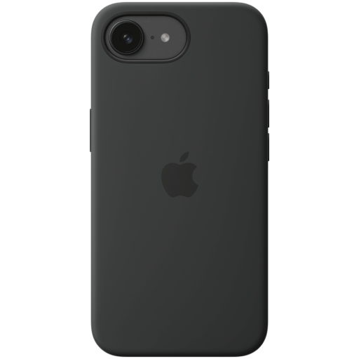 Apple iPhone 16e Silicone Case – Black