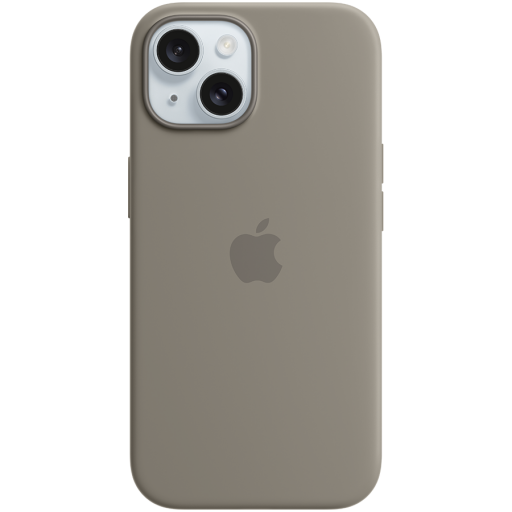 Apple iPhone 15 Silicone Case with MagSafe - Clay,Model A3123