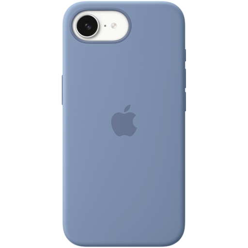 Apple iPhone 16e Silicone Case – Winter Blue