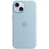 Apple iPhone 15 Silicone Case with MagSafe - Light Blue,Model A3123