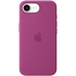 Apple iPhone 16e Silicone Case – Fuchsia