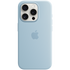 Apple iPhone 15 Pro Silicone Case with MagSafe - Light Blue,Model A3125