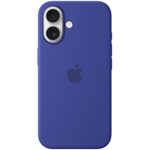 Apple iPhone 16 Silicone Case with MagSafe - Ultramarine,Model A3313