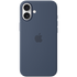 Apple iPhone 16 Plus Silicone Case with MagSafe - Denim,Model A3314
