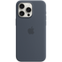 Apple iPhone 15 Pro Max Silicone Case with MagSafe - Storm Blue,Model A3126