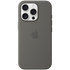 Apple iPhone 16 Pro Silicone Case with MagSafe - Stone Gray,Model A3315