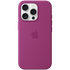 Apple iPhone 16 Pro Silicone Case with MagSafe - Fuchsia,Model A3315