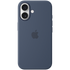 Apple iPhone 16 Silicone Case with MagSafe - Denim,Model A3313